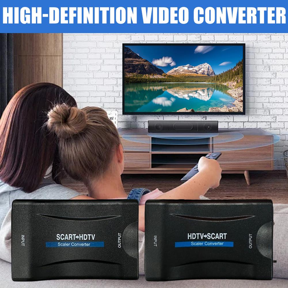 Scart To Hdmi - 1080P HDMI - SCART Video Ses