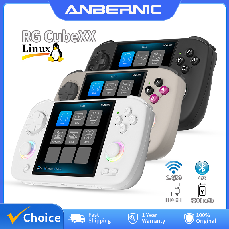 ANBERNIC RG Cubexx Retro elde  - Retro Gaming Kiosk incelemesi ve fiyatı